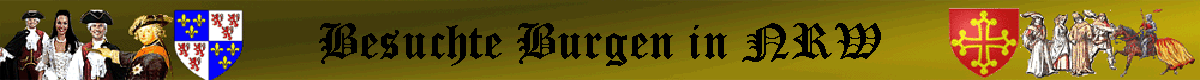 Besuchte Burgen in NRW