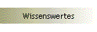 Wissenswertes